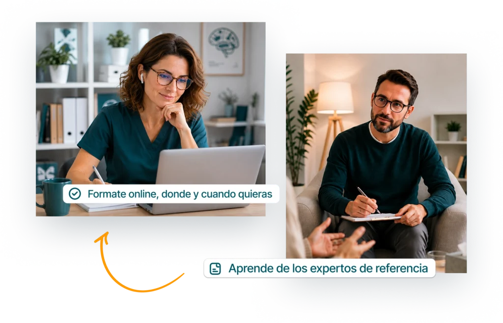 Formación online de NeuronUP Academy con expertos de referencia